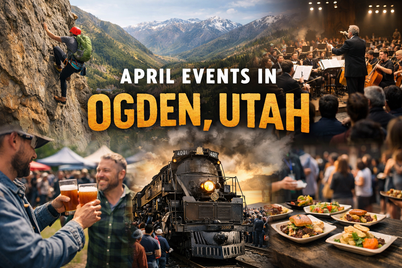 Adventure, Music, and Community: Your Guide to April in Ogden