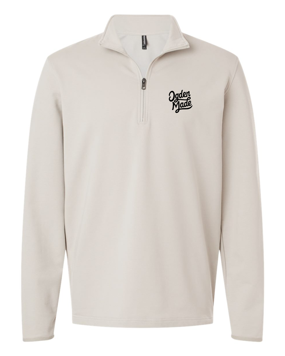 Mens Script Quarter Zip