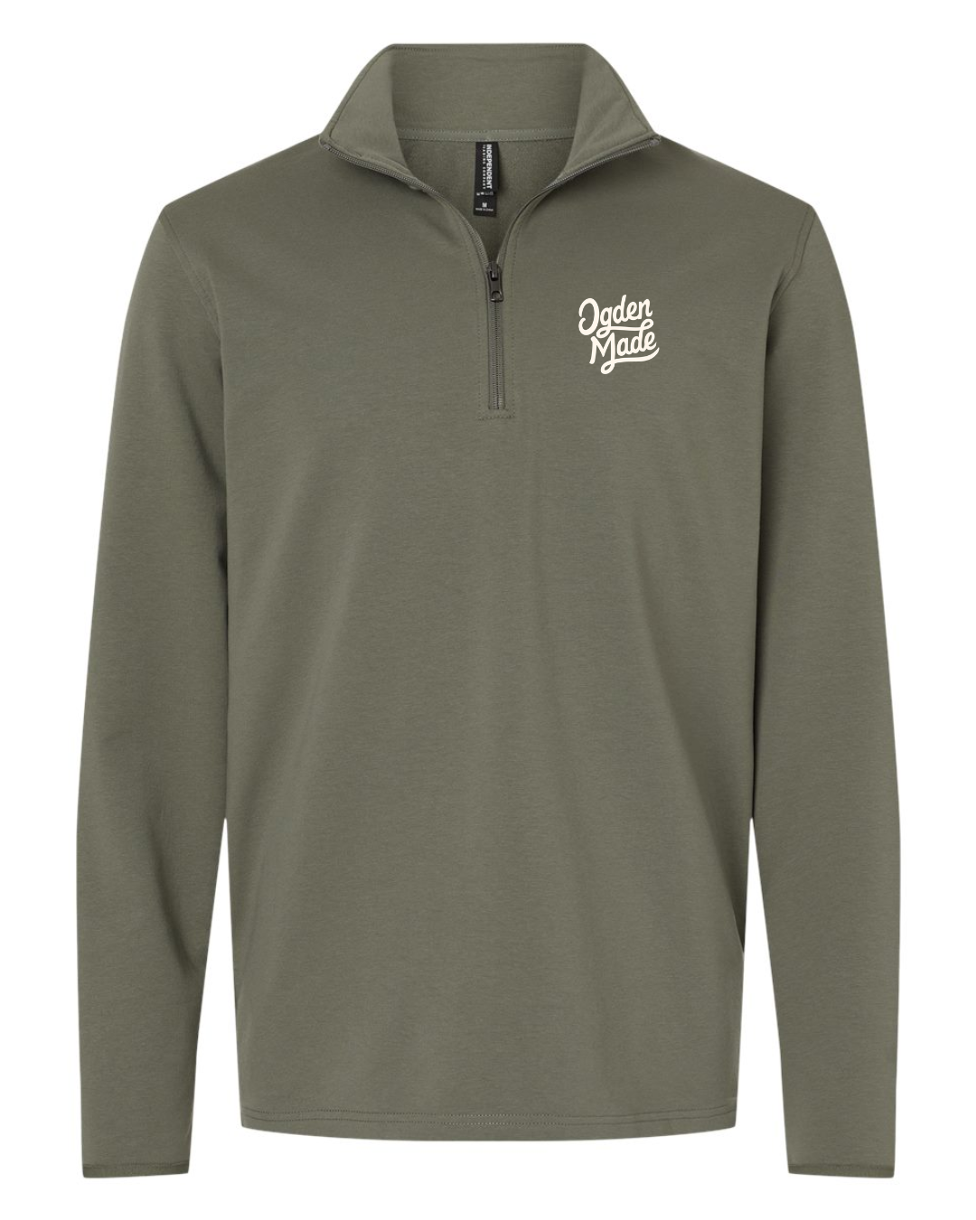 Mens Script Quarter Zip