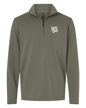 Mens Script Quarter Zip